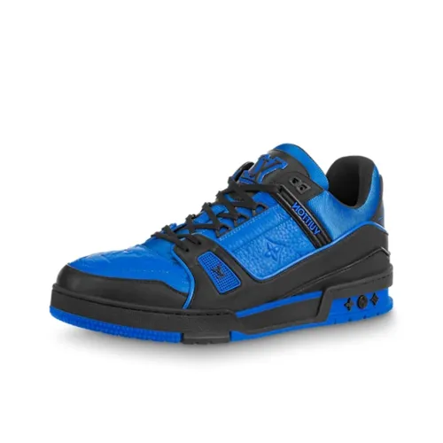 LOUIS VUITTON LV Trainer Black Blue