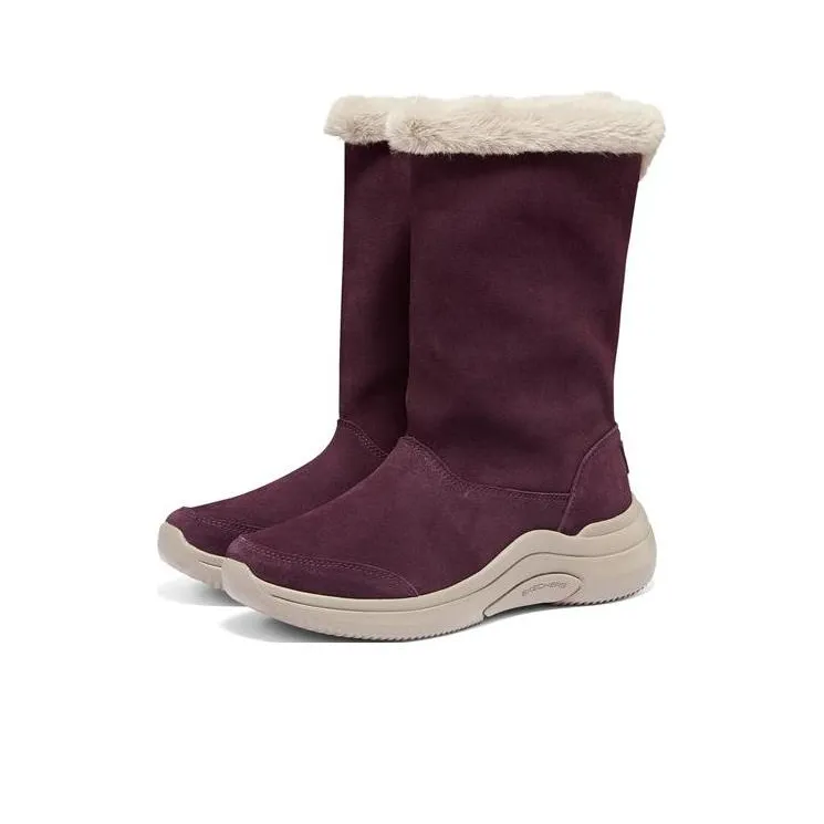 Skechers ON THE GO Midtown Crew Snow Boots Women's Burgundy-2