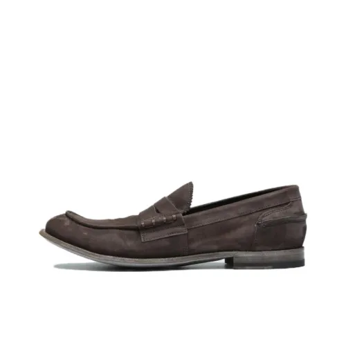 Officine Creative Flat Suede Loafers