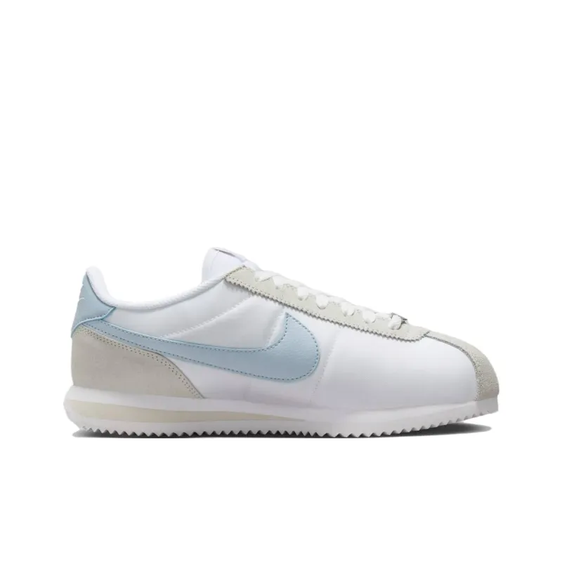 Nike Cortez Textile White Light Orewood Brown Summit White Light Armory Blue Women's-1