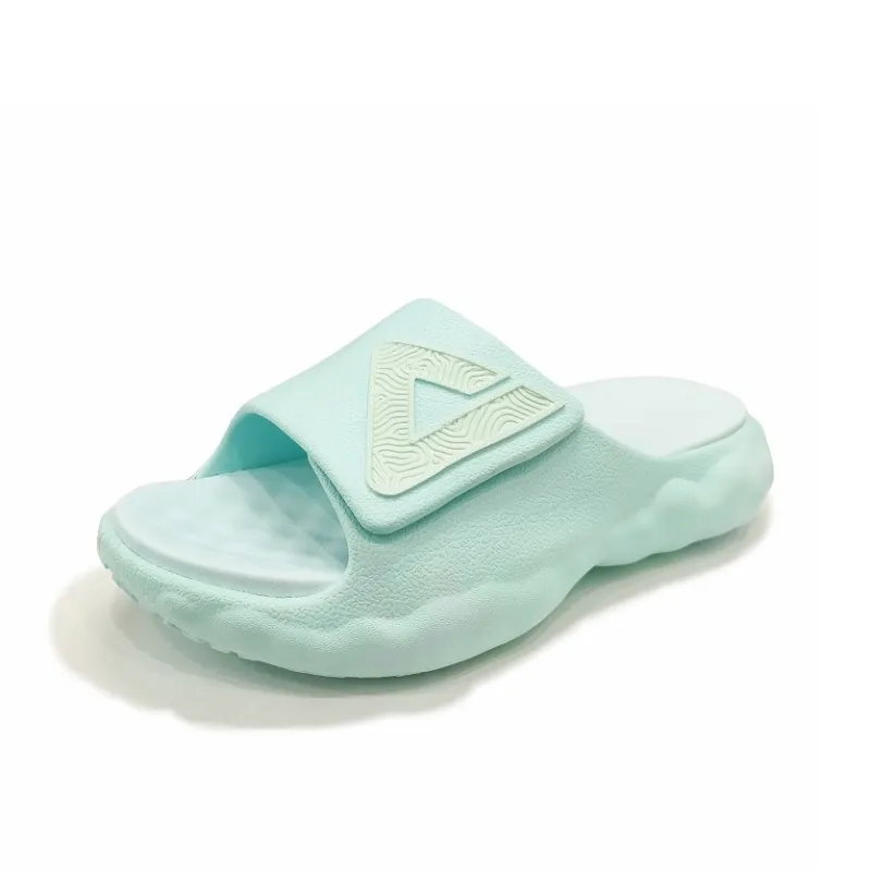 PEAK State Pole Cloud Slide Slippers Unisex Green-2