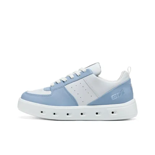 Ecco Street 720 Series Skateboard Shoes Women's Low-Top Blue