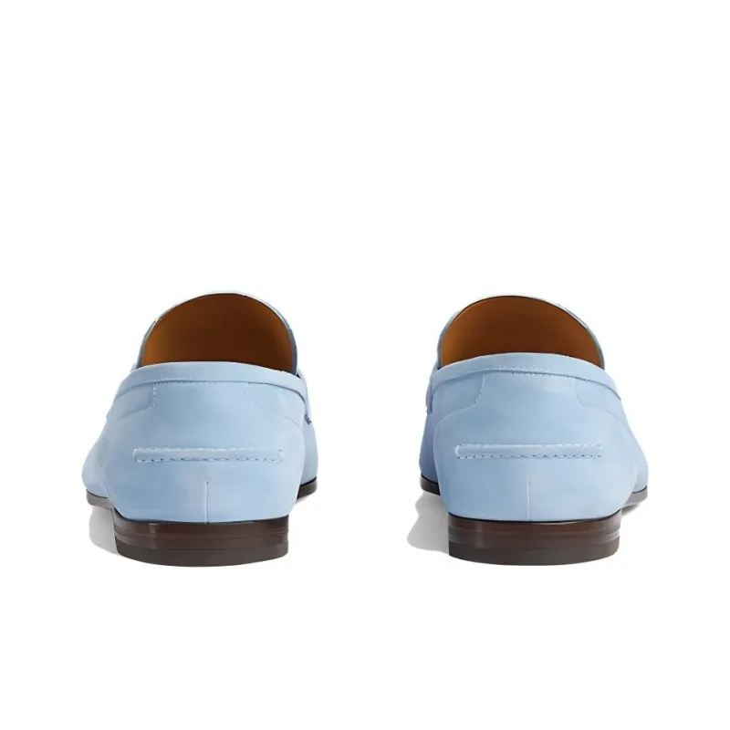 GUCCI Jordaan Loafer 'Light Blue'-4