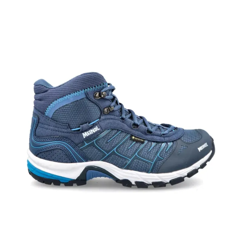 MEINDL Quebec Lady Mid GTX Anti-Slip Wear-Resistant Low-Top Outdoor Shoes Unisex Blue-3