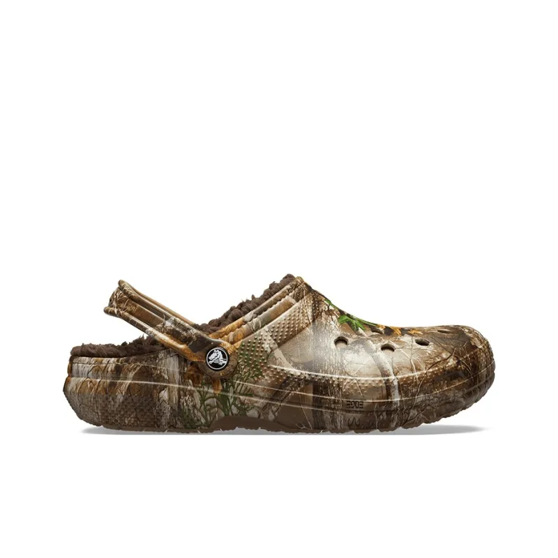 Crocs Classic Lined Realtree Edge Clog 'Brown'-1