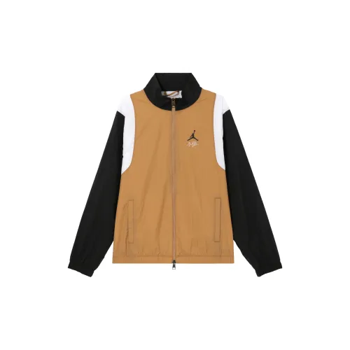 Jordan Apparel Jackets Men Dark Brown