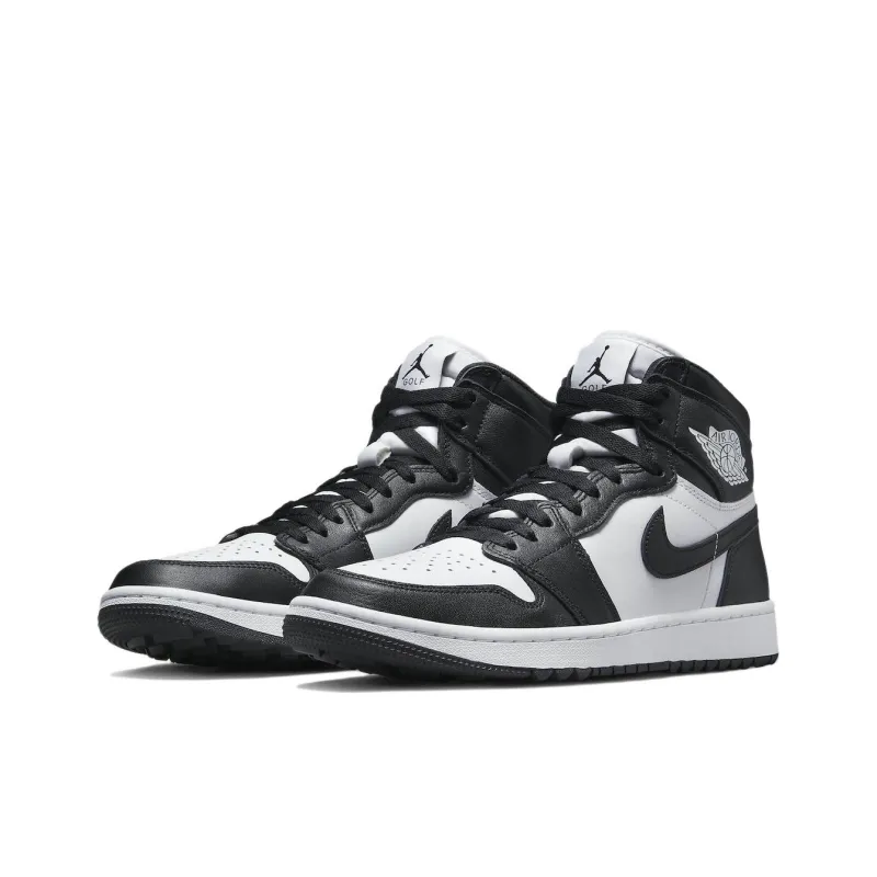 JORDAN 1 Retro High Golf Black White-2