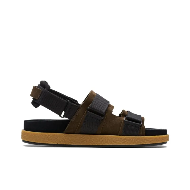 Clarks Originals Stylish Sandals Men's Olive-1