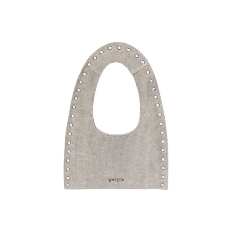 Gimaguas Cotton Handbag Shoulder Bag Mini Women's Beige-2