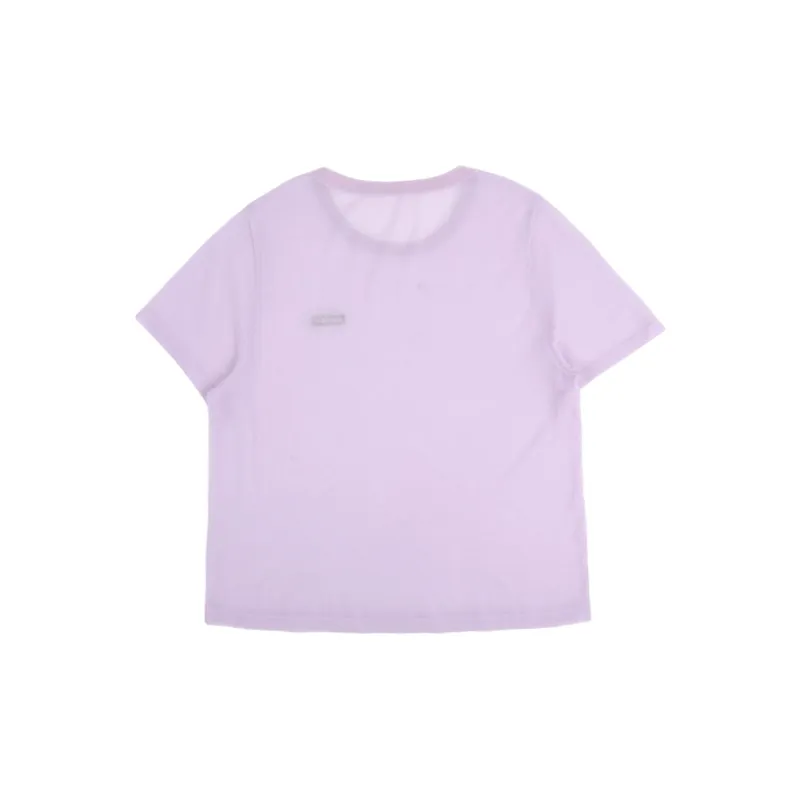 NERDY T Shirt Women's Light Purple-1