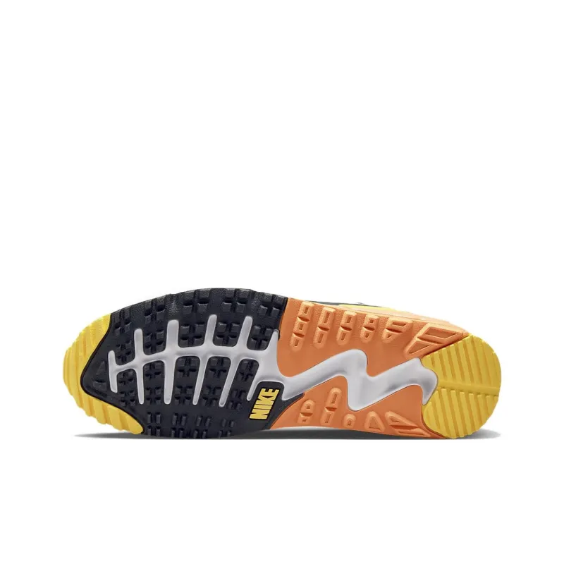 Nike Air Max 90 Golf Smoke Grey Black Orange-5