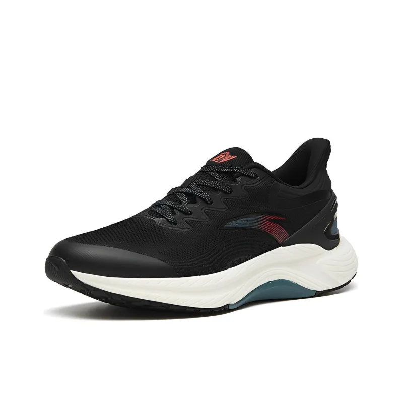 Anta Gen 3.0 Shock Absorbers With Slip Resistant And Abrasion Resistant Properties Low Top Running Shoes Men's Black-2