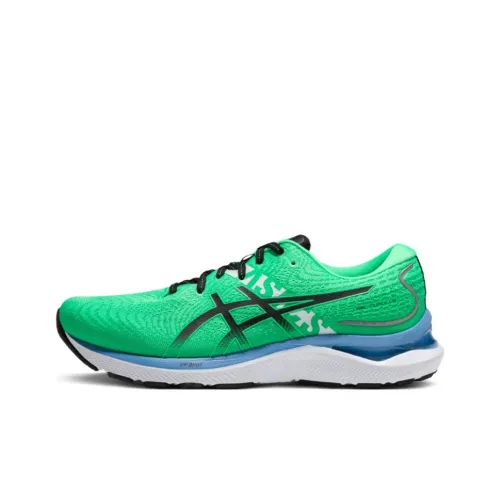 Asics Gel-Cumulus 24 Running Shoes Men Low-Top Green/Black