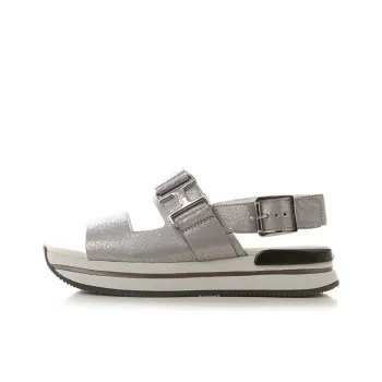 HOGAN H222 Beach Sandals Women's Gray