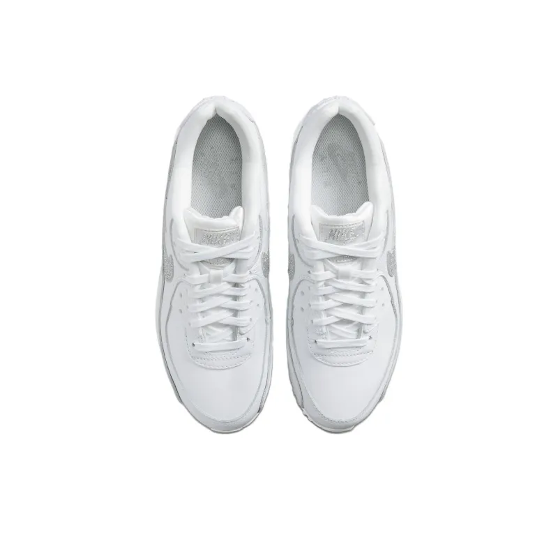 Nike Air Max 90 Se Silver Glitter Women's-3