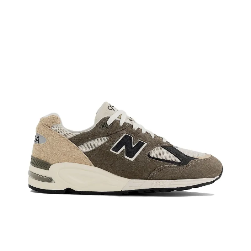 New Balance 990v2 MiUSA Grey Tan-1