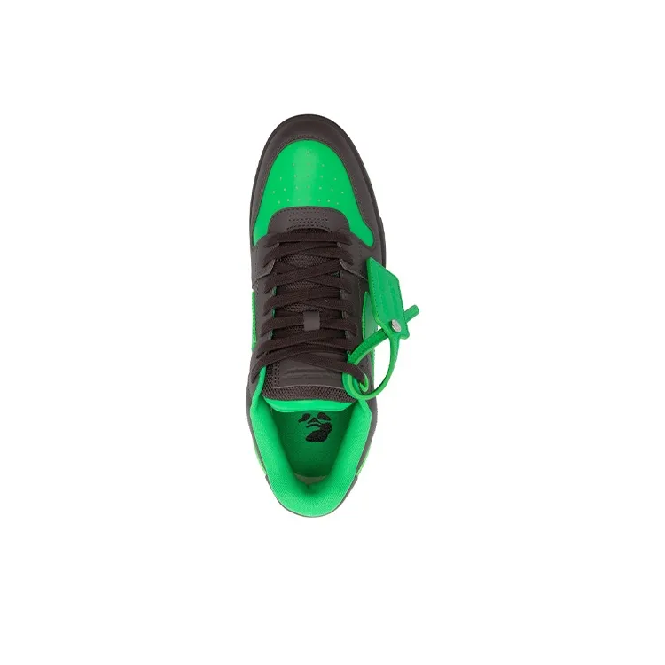 OFF WHITE Out Of Office Low Black Green Fluo-3