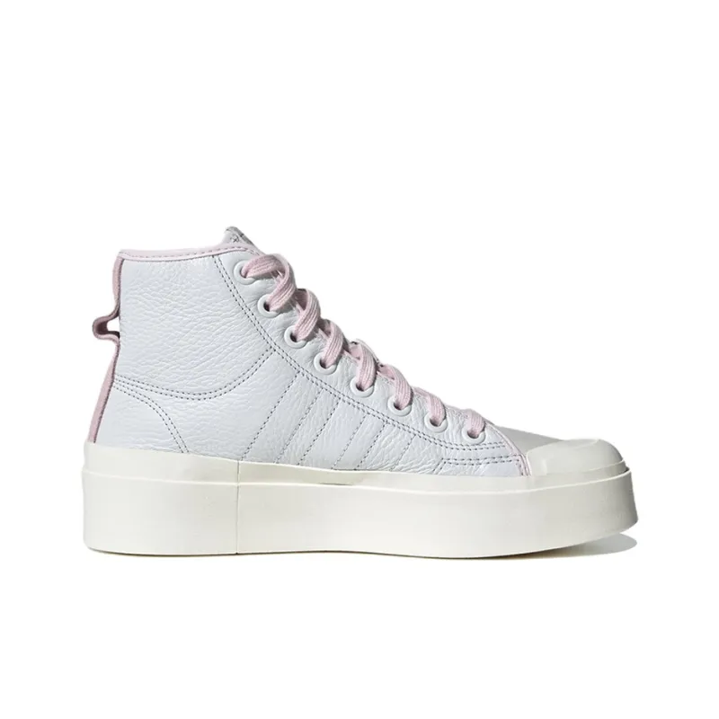Adidas Nizza Bonega Platform Mid Crystal White Cloud White Almost Pink Women's-1