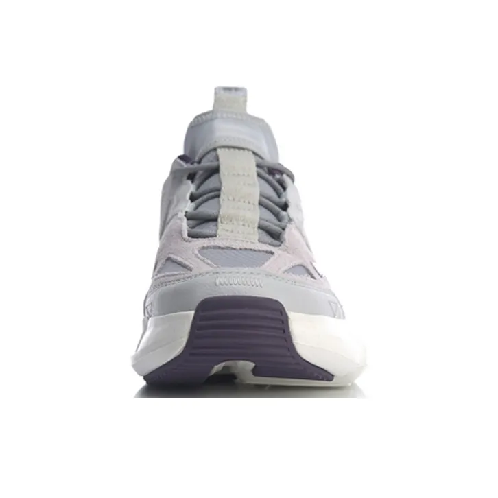 LiNing Essence Infinite Lightweight Low-Top Vintage Basketball Shoes Unisex Snow Gray-3