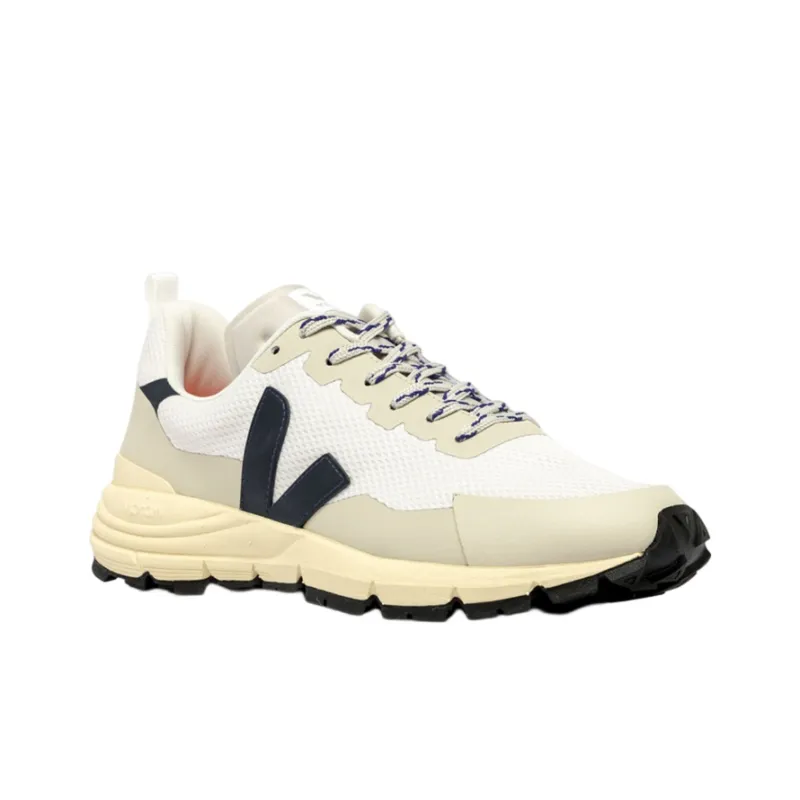 VEJA Dekkan Alveomesh Lace Up Sneakers 'White Black'-1
