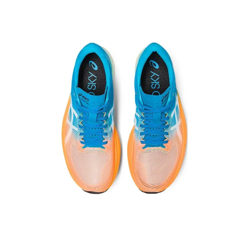 Asics Metaspeed Sky+ Orange Pop Island Blue-4