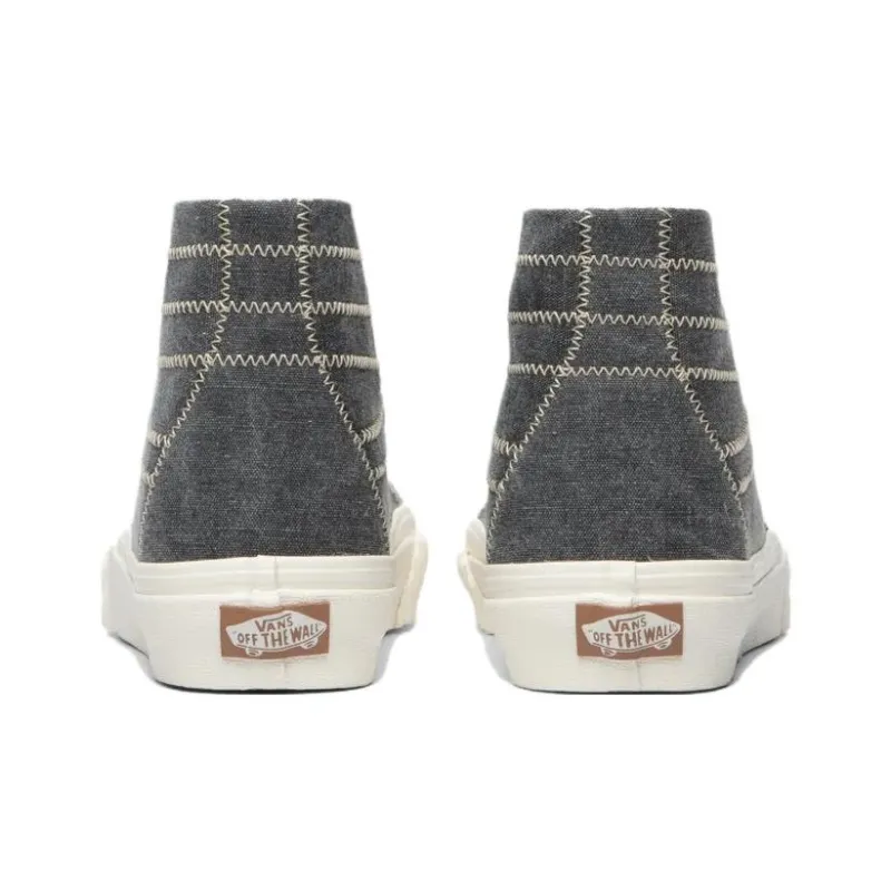 Vans SK8 HI Eco Theory 'Gray White'-3