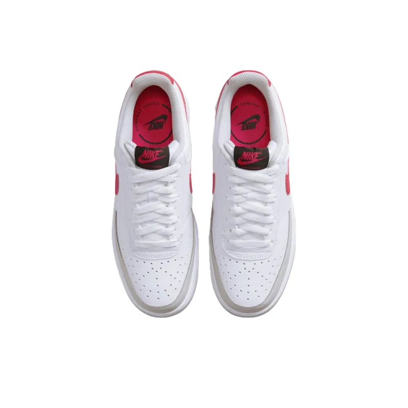 Nike Court Vision Low 'White University Red' Women's-3