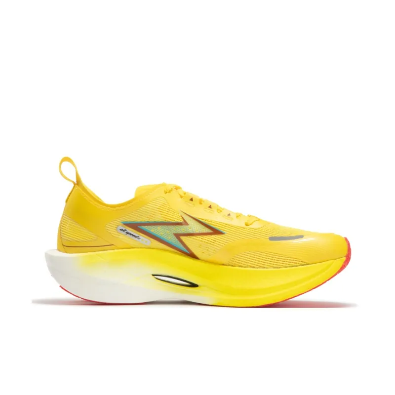 361° Fly Burn 2.5 Cushioning Anti-Slip Wear-Resistant Breathability Low-Top Running Shoes Unisex Yellow Brown-1