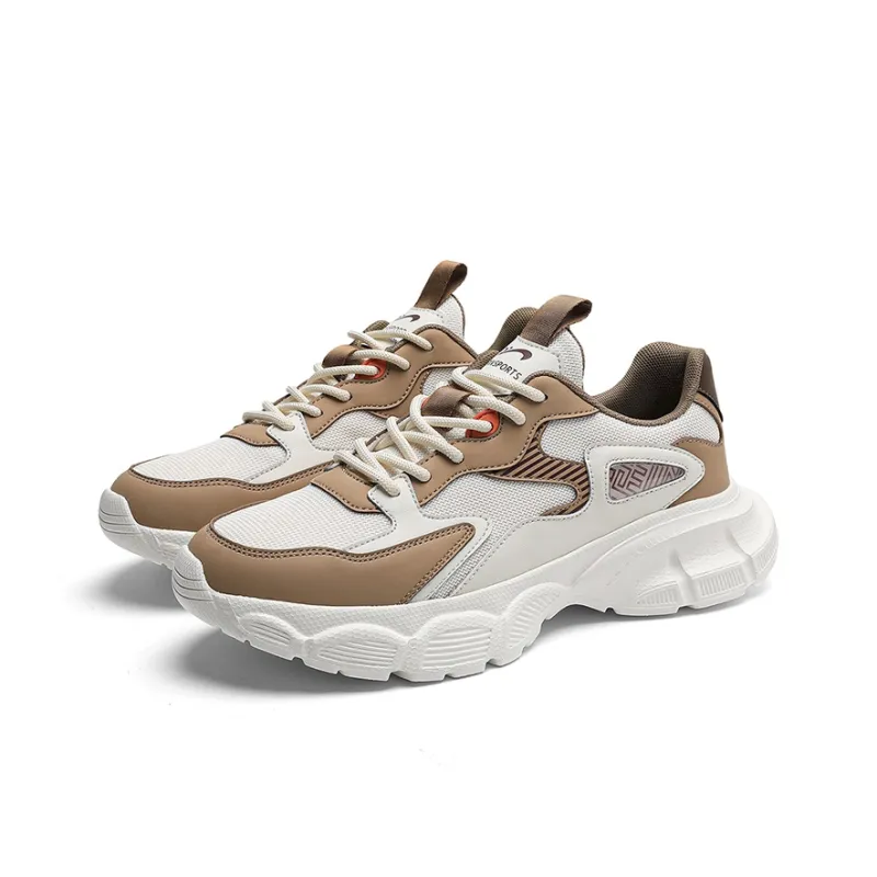 K bird Abrasion Resistant Height Increasing Low Top Chunky Sneakers Men's-15