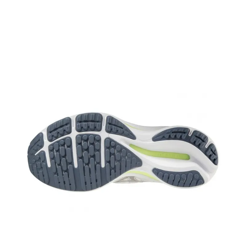 Mizuno Women's Wave Rider 25 Waveknit Super Wide 'Grey White' Women's-3