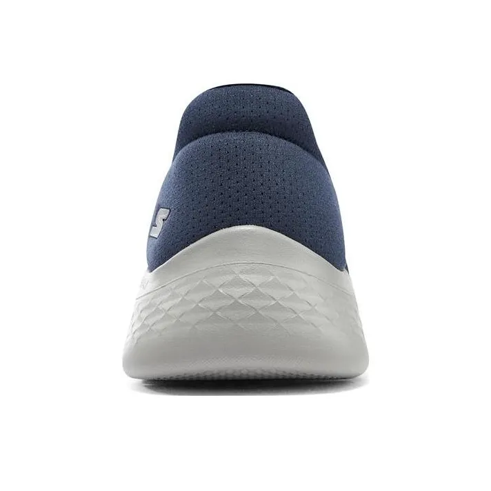 Skechers Go Walk Fle Cushioned Anti Slip And Wear Resistant Lightweight Low Top Casual Shoes Men's Navy-3