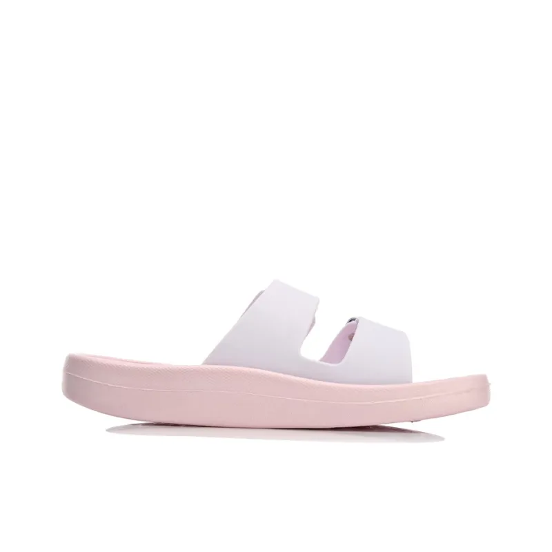 LINING Clap Slide Slippers Women's Standard White/Light Pink-1