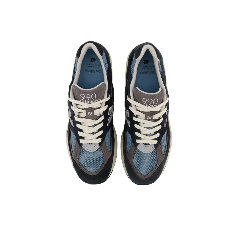 New Balance 990v2 MiUSA Teddy Santis Navy Castlerock-3