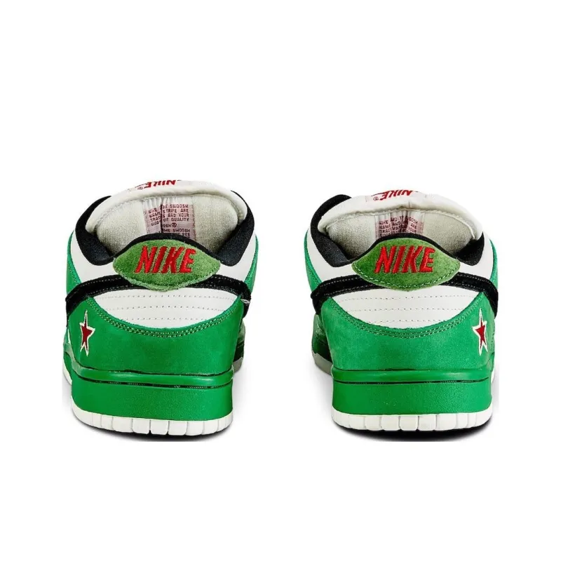 Nike Dunk SB 'Heineken 2.0' Slip-Resistant Cushioning Wear-Resistant Low-Top Skateboard Shoes Men's Green White-3