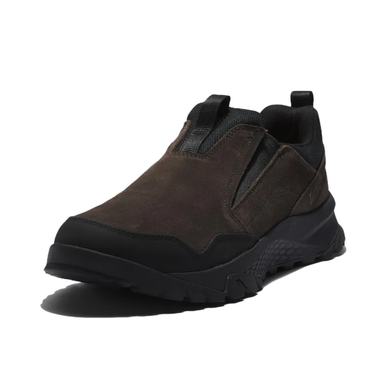 Timberland Lincoln Peak Lite Waterproof Slip Ons 'Dark Brown Suede'-2