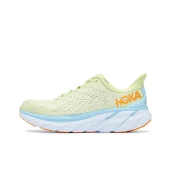 HOKA ONE ONE Clifton 8 Butterfly Yellow Summer Song