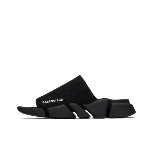 Balenciaga Speed 2.0 Slide Sandal 'Black'