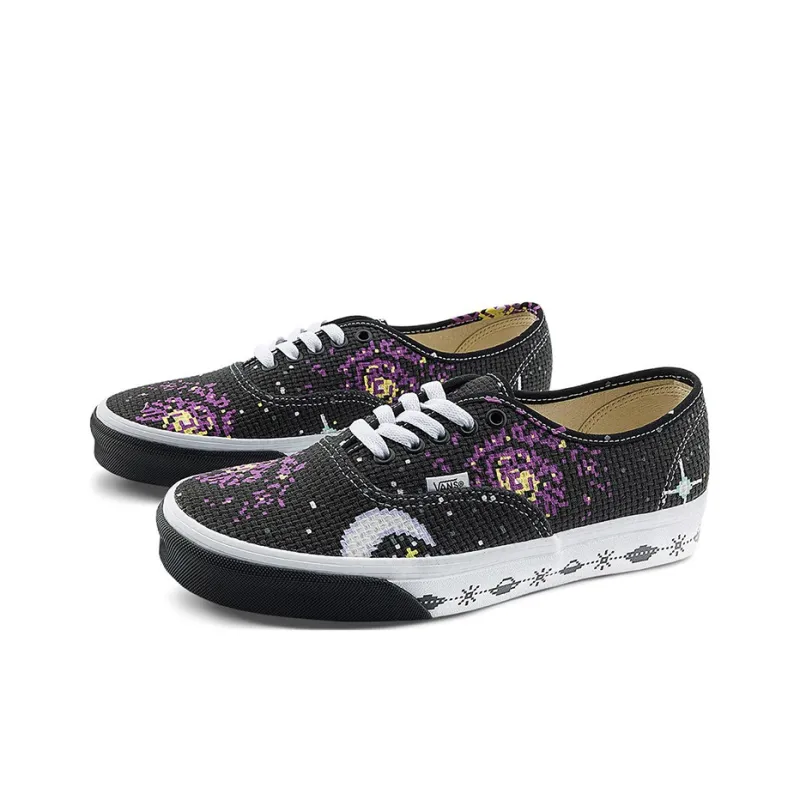 Vans X Clottee Authentic 'Pixelated Universe Black'-1