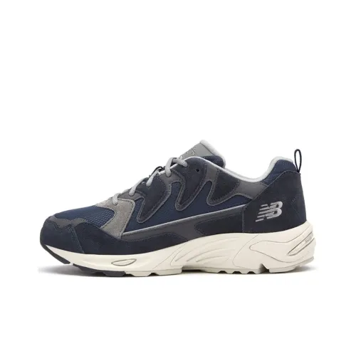 New Balance NB 875 Running Shoes Men Mid-Top Navy Blue/White/Gray