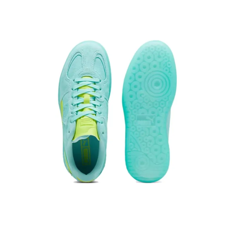 PUMA Palermo Anti Slip Wear Resistant Low Top Skateboard Shoes Women's Mint Green-3