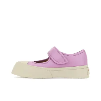 MARNI Pablo Leather Mary Jane Sneakers