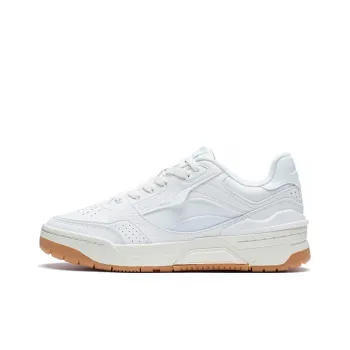 LiNing RSR 101 Non slip Lightweight Low Top Skateboard Shoes Men's Mist White
