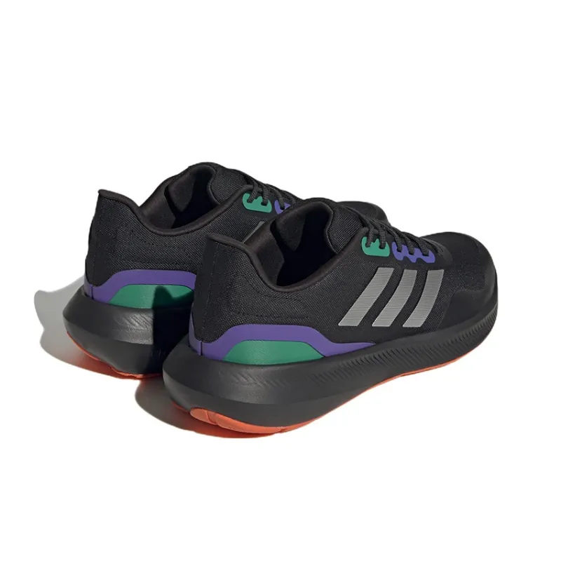 Runfalcon Adidas 3.0 Tr 'Black Purple Green'-3