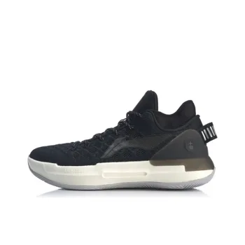 LINING YuShuai 13 Basketball Shoes Men Low-Top Black/White