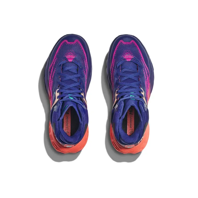 HOKA ONE ONE Speedgoat 5 Running Shoes Women's Low Top Blue-3