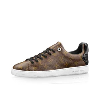 LOUIS VUITTON Frontrow Low Top Stylish Skateboarding Shoes Men's Brown