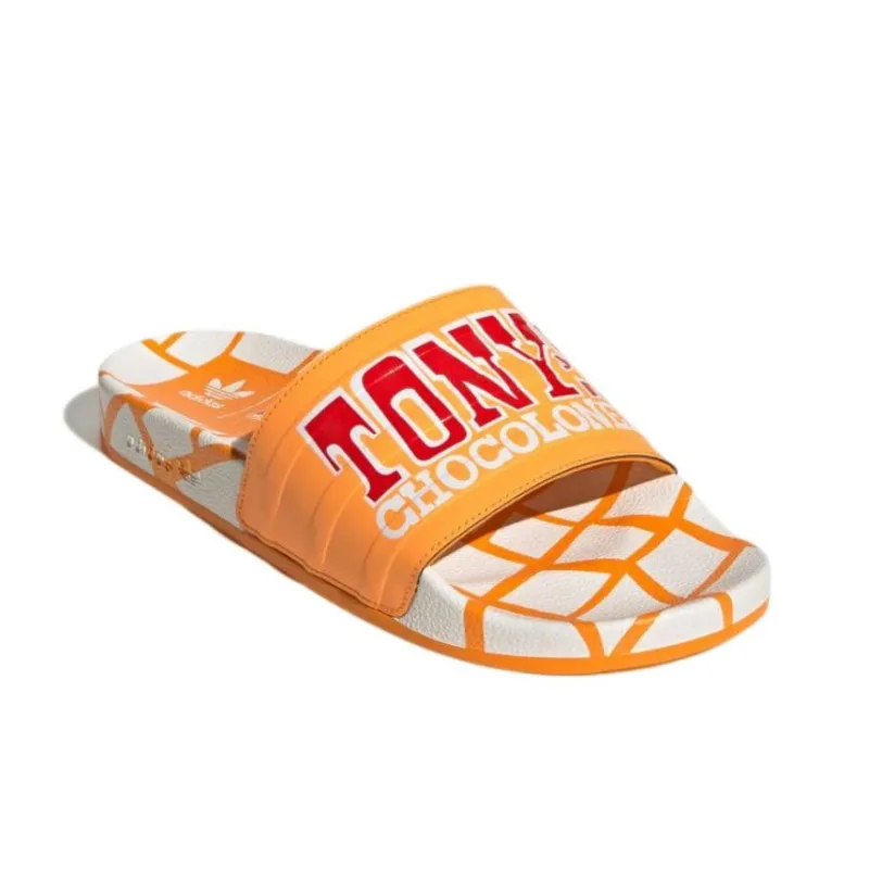 Adidas Originals Adilette Tony's Chocolonely Slides 'Orange'-2