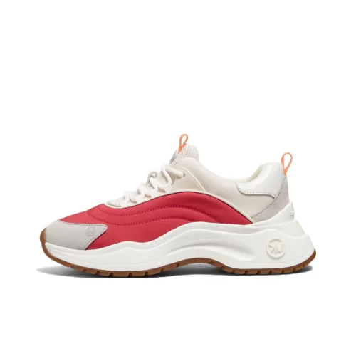 MICHAEL KORS KORS Low-Top Sports Casual Shoes Women's Beige Red
