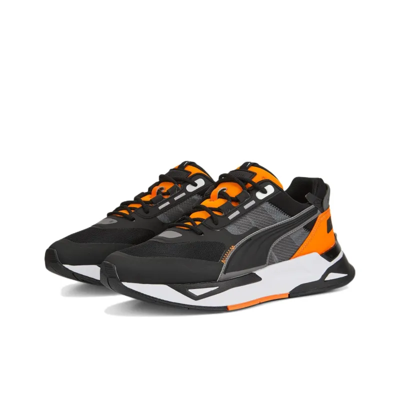 PUMA Mirage Sport Tech Anti Slip Wear Resistant Low Top Sports Casual Shoes Unisex Black Orange-2
