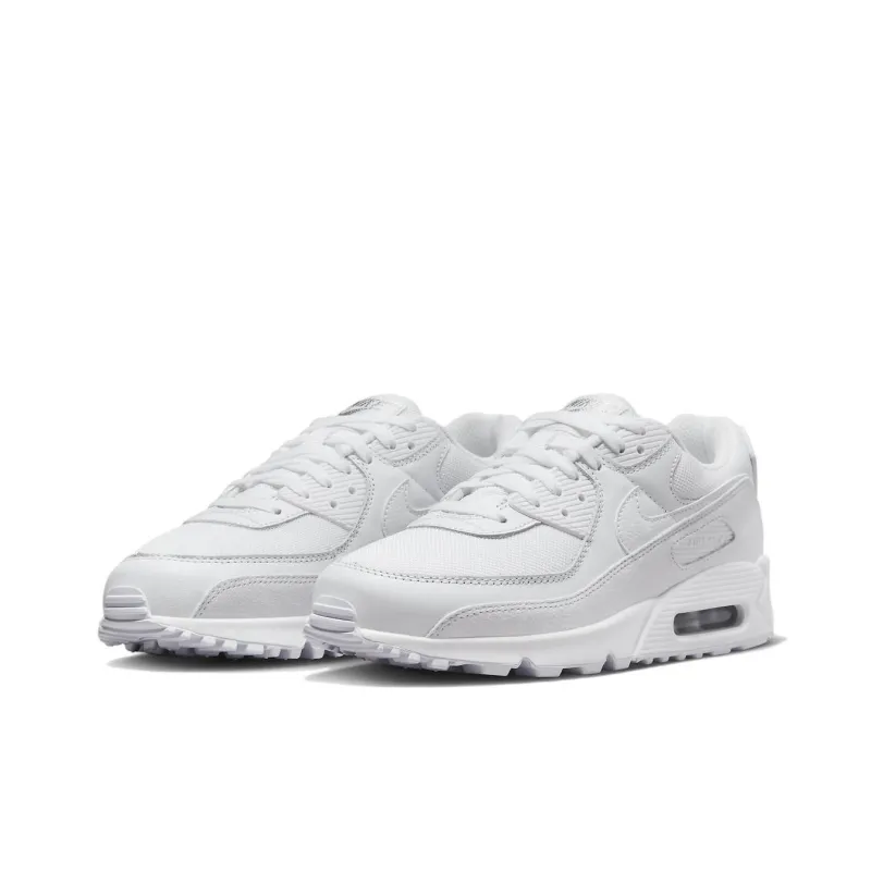 Nike Air Max 90 Premium White Metallic Silver 2023-2